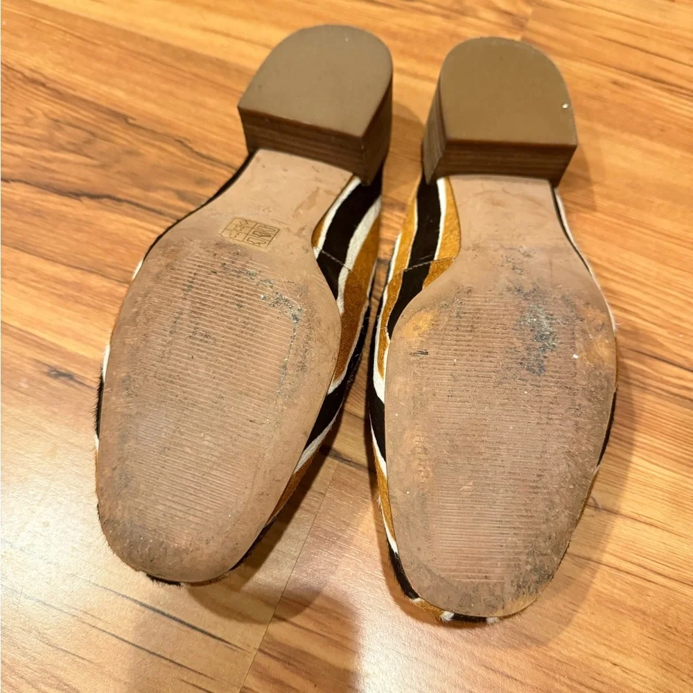Madewell Black and Brown Mules Comfortable Stylish Footwear - Picture 2 of 4